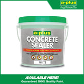 Aplus Concrete sealer White (1072) Excellent primer sealer for bare concrete.